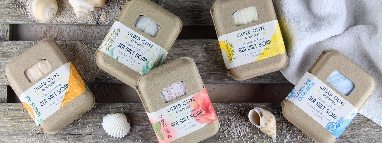 Sea Salt Soap Collection