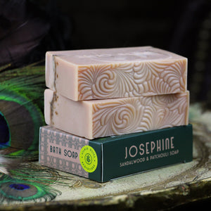 Josephine Handmade Soap Sandalwood & Patchouli | Gilded Olive Apothecary
