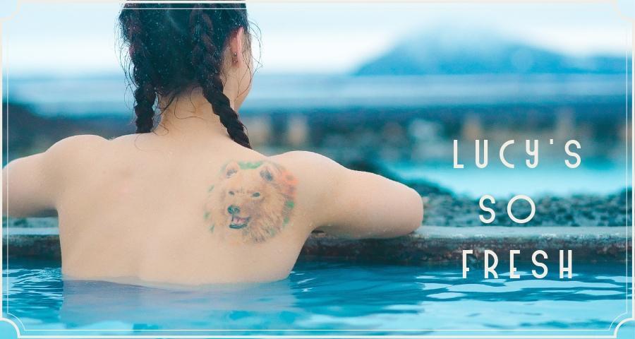 Lucy | Fresh Mint Loofah Handmade Soap