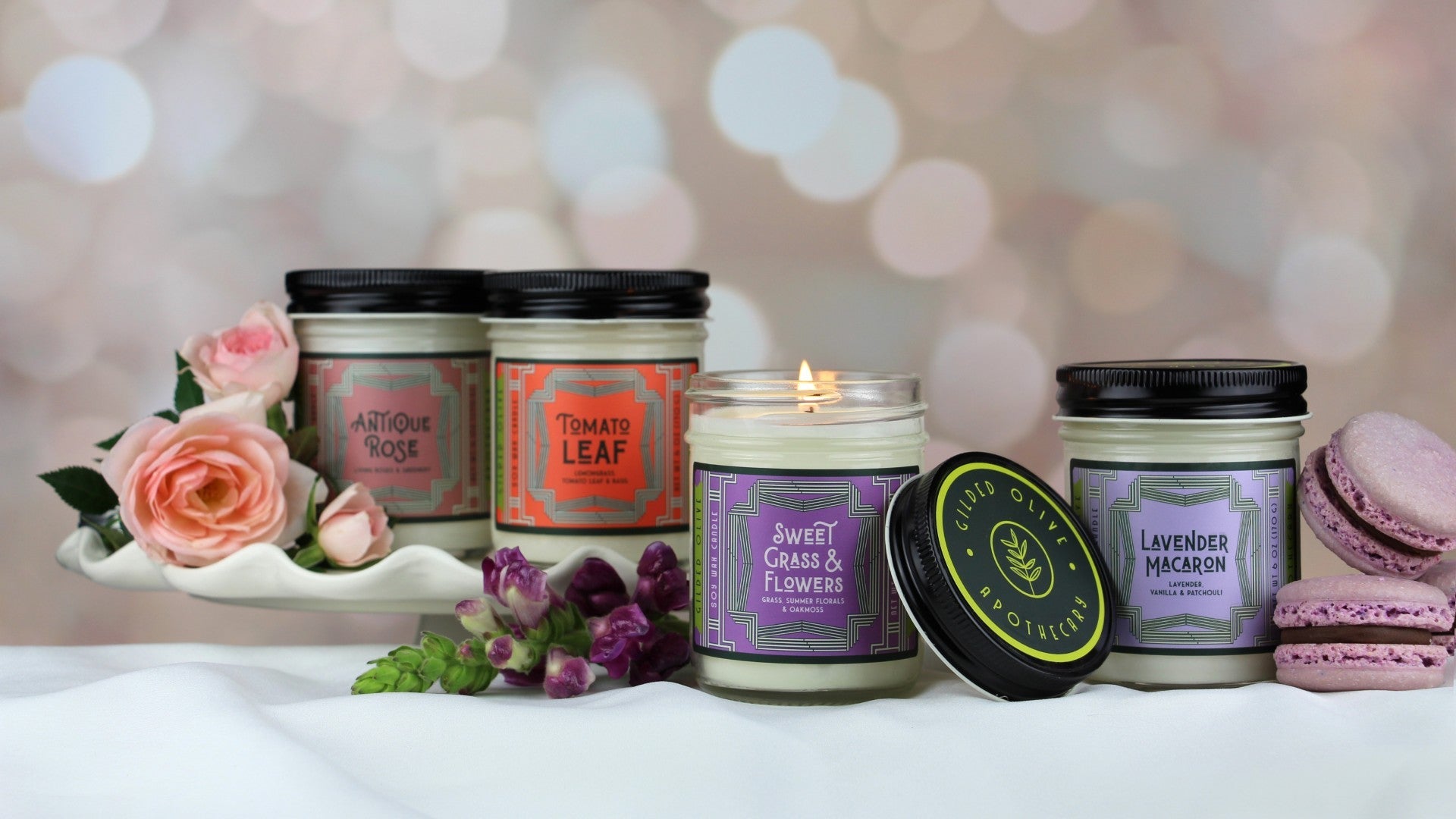 Spring & Summer Soy Candle Scents