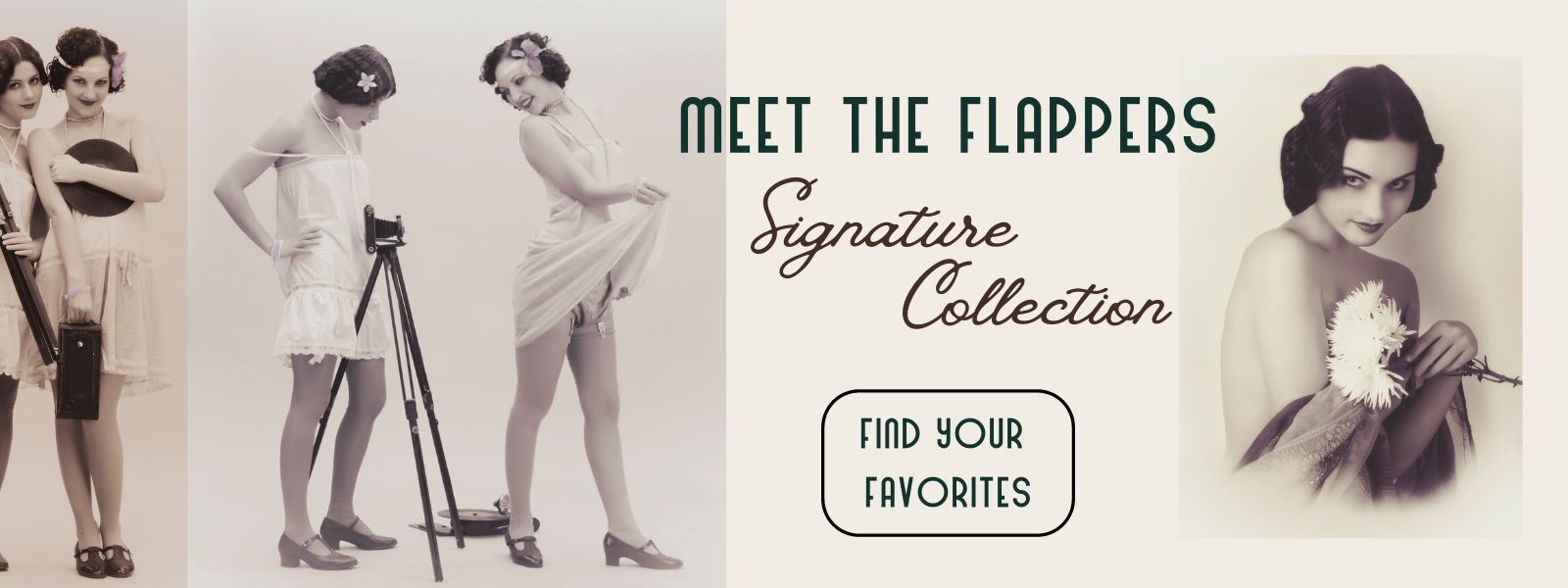 Meet The Flapper Girls 1920s Signature Collection