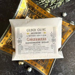 Gingerbread Soap, packaged