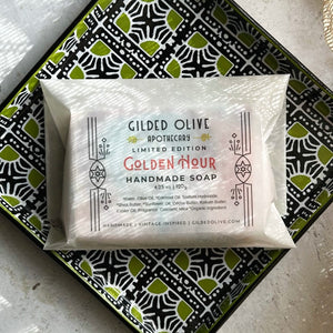 Golden Hour Soap, packaged