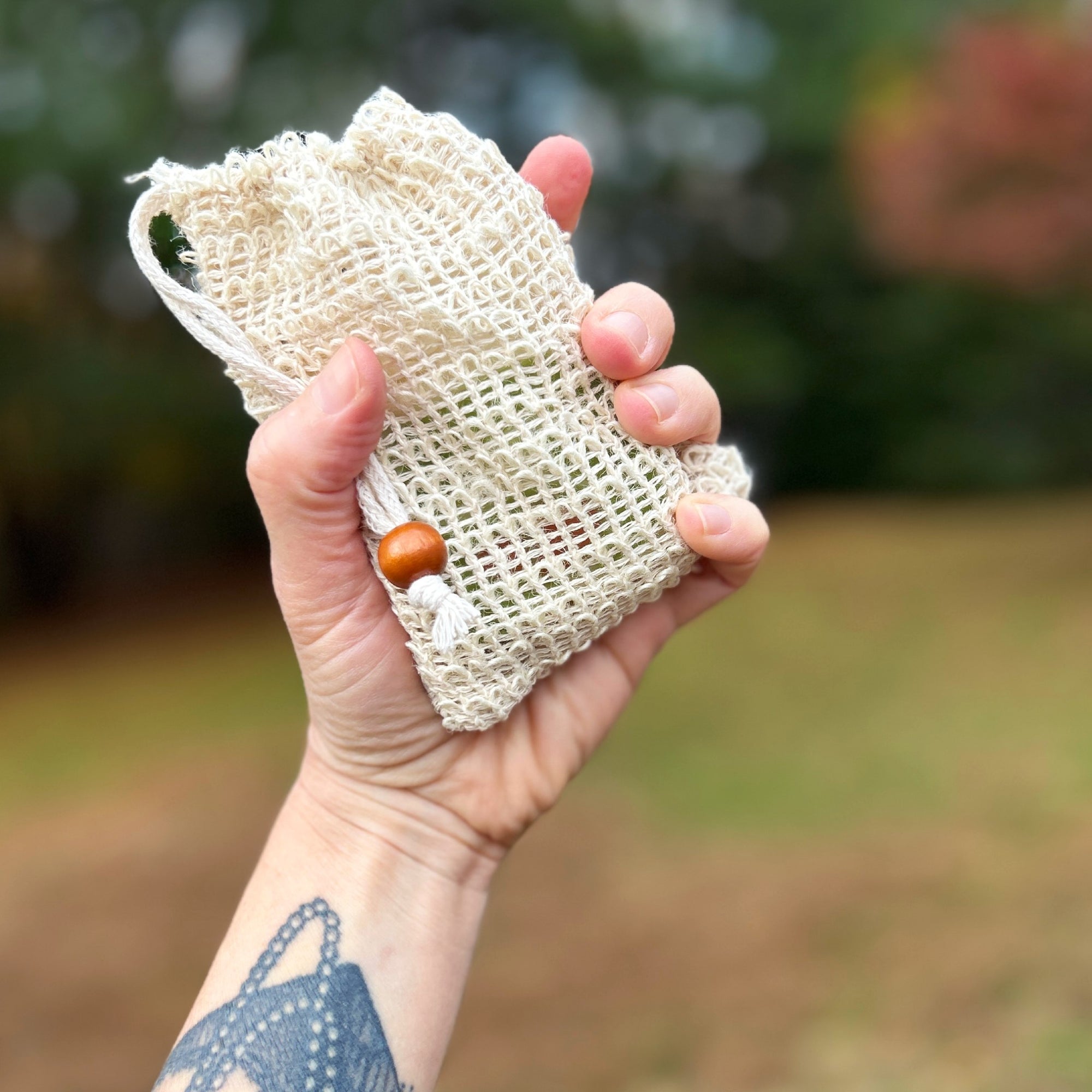 Sisal Soap Saver Bag