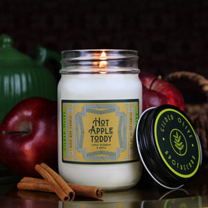 Hot Apple Toddy Soy Candle 12 oz jar