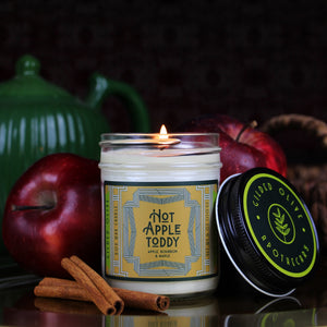 Hot Apple Toddy Soy Candle 8 oz jar