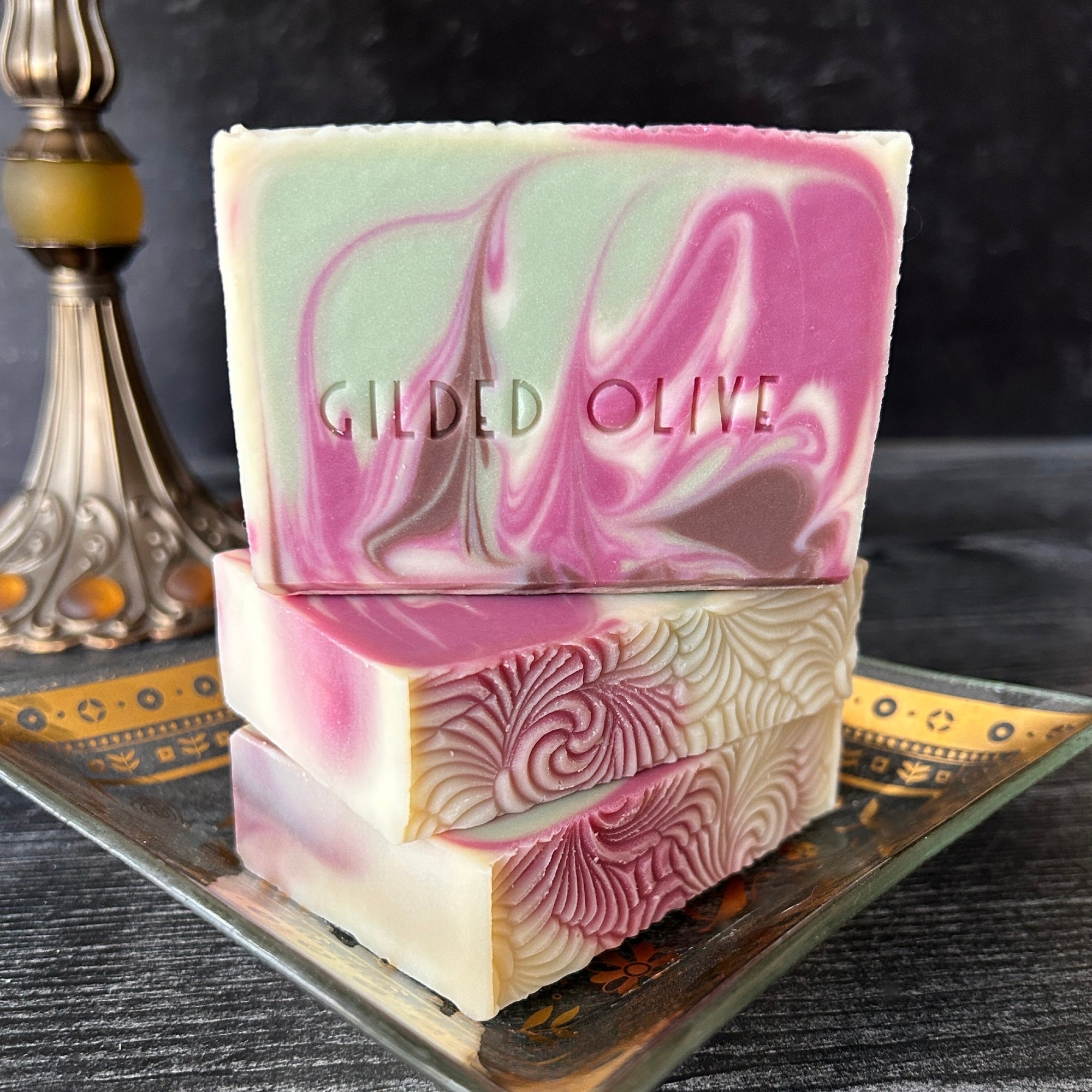 Raspberry Patchouli Handmade Soap