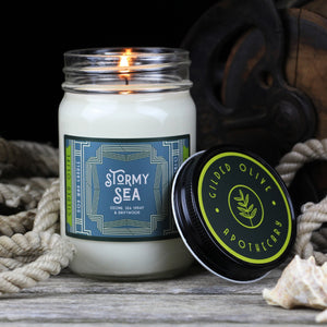 Stormy Sea Soy Wax Candle