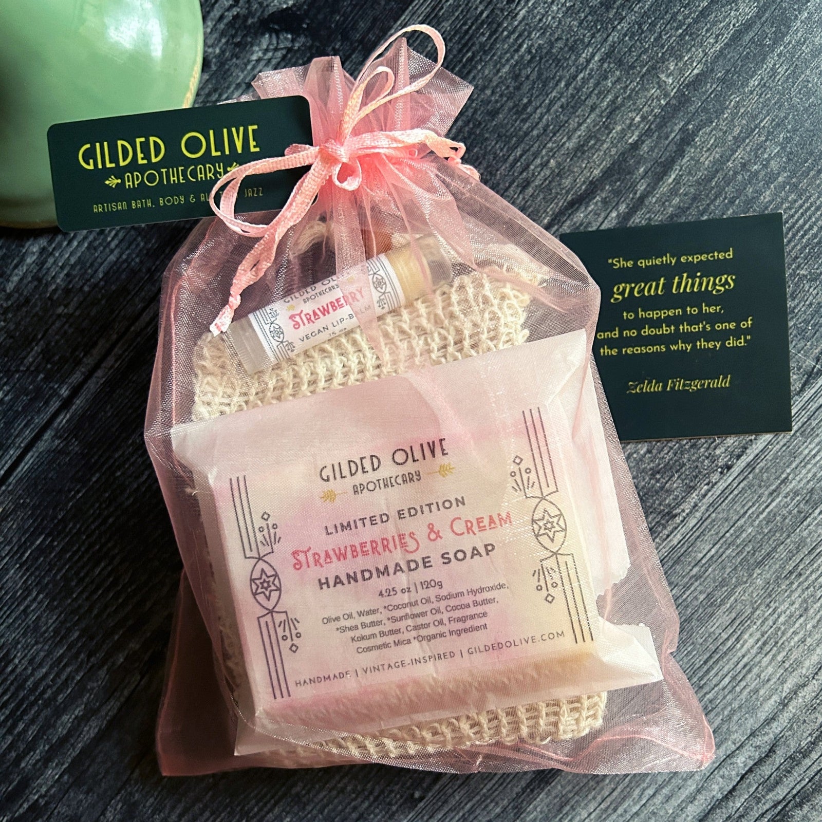 Soap & Lip Balm Valentine's Day Gift