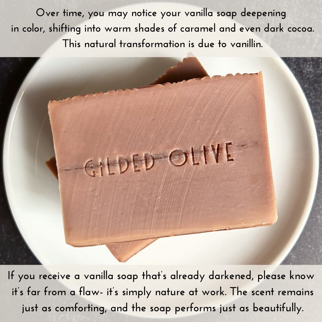Vanilla Soap Natural Darkening