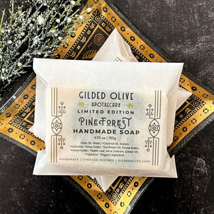 Pine Forest Handcrafted Soap, made on Long Island