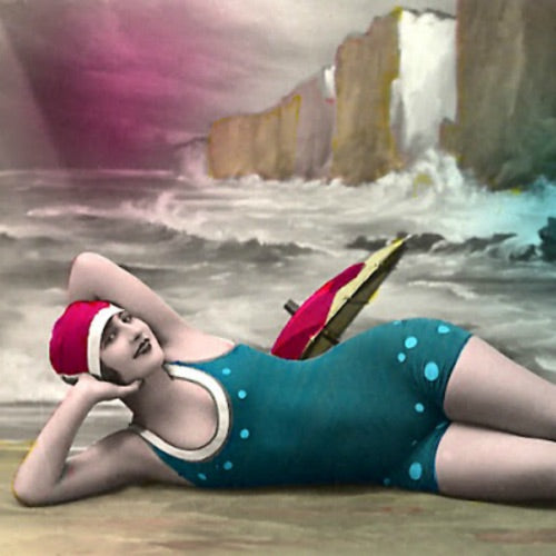 Lucy vintage post card