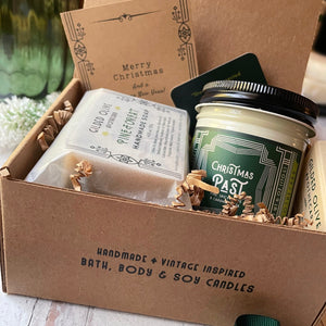 Christmas Past Soap & Candle Gift Box | Gilded Olive Apothecary