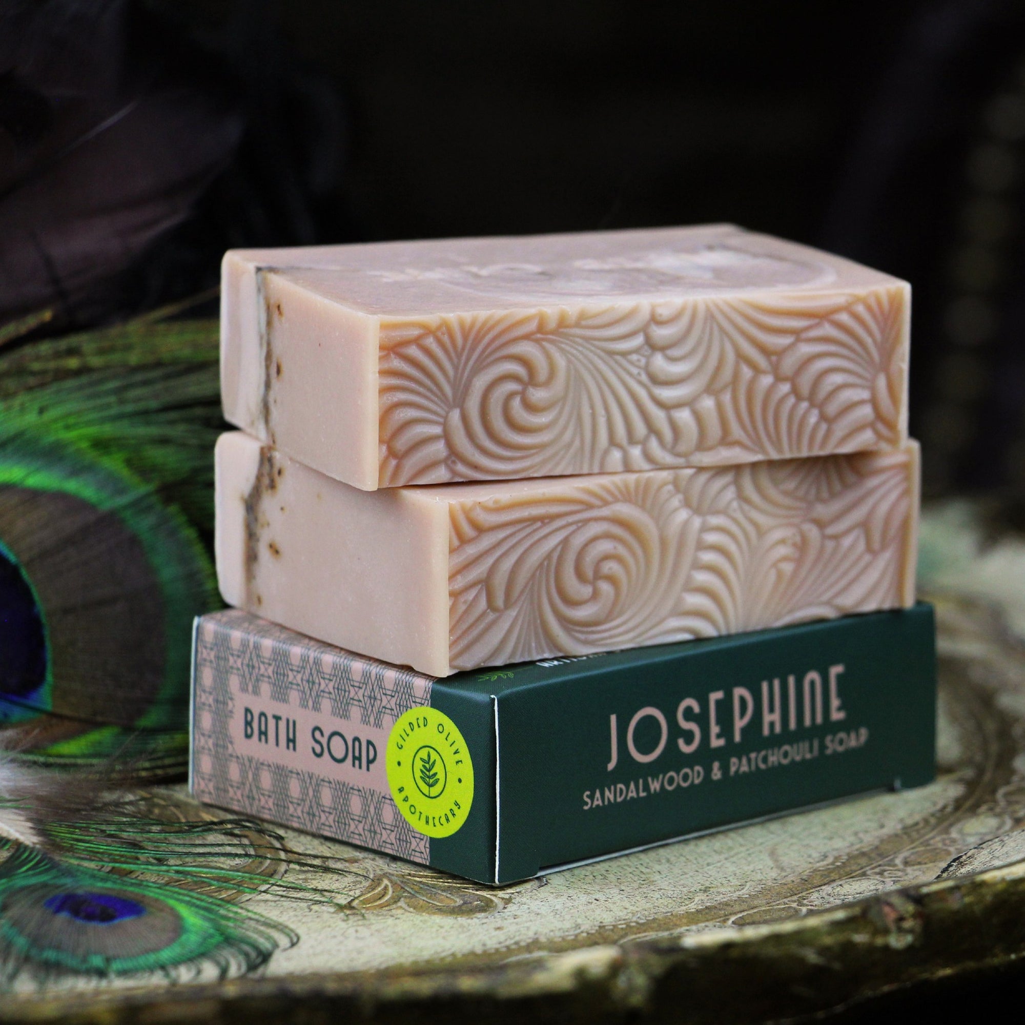 Josephine Handmade Soap Sandalwood & Patchouli | Gilded Olive Apothecary