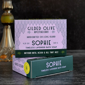 Sophie Lavender Handmade Soap | Gilded Olive Apothecary