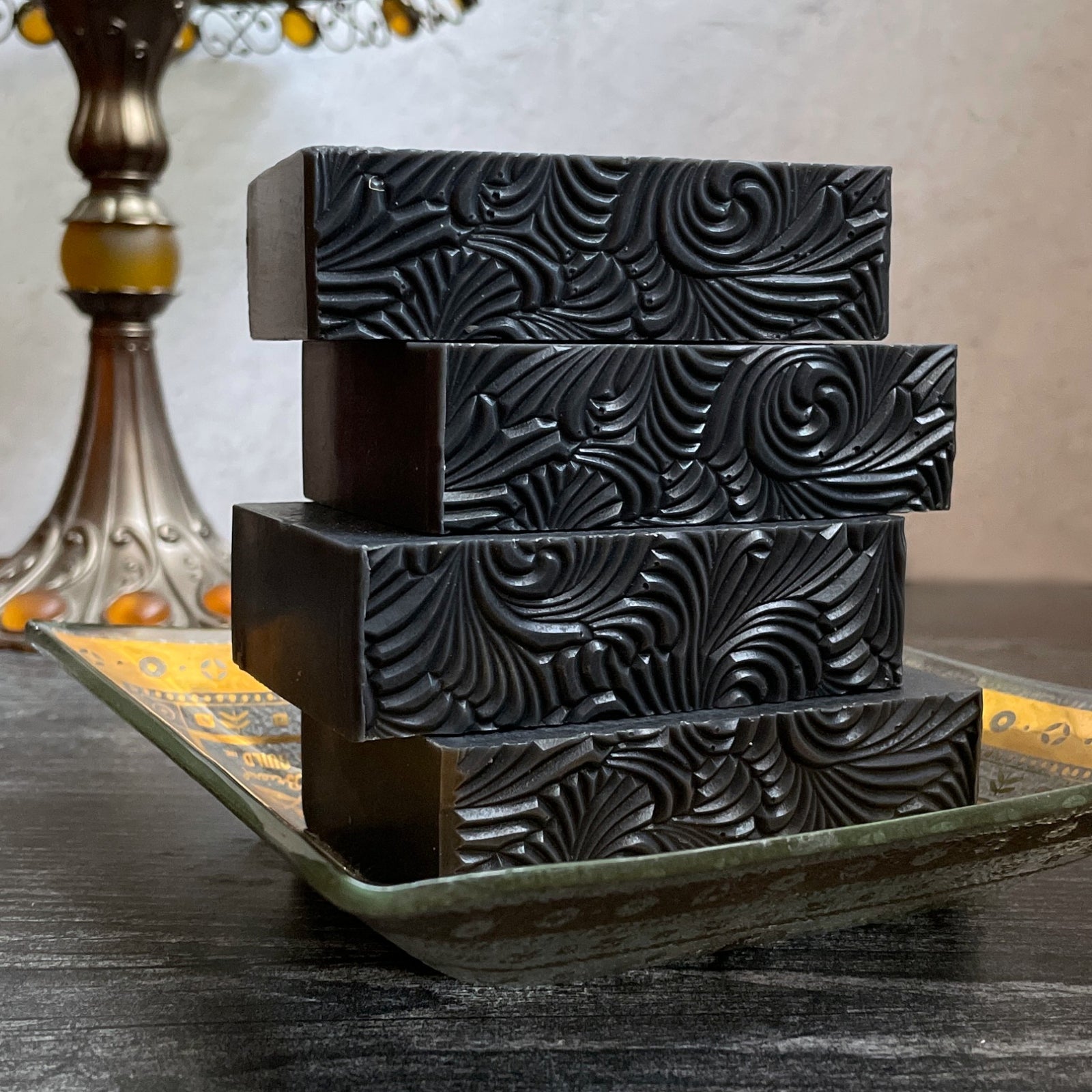 Frankincense Charcoal Handmade Soap | Gilded Olive Apothecary