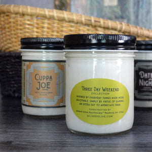 Three Day Weekend Soy Candle Collection