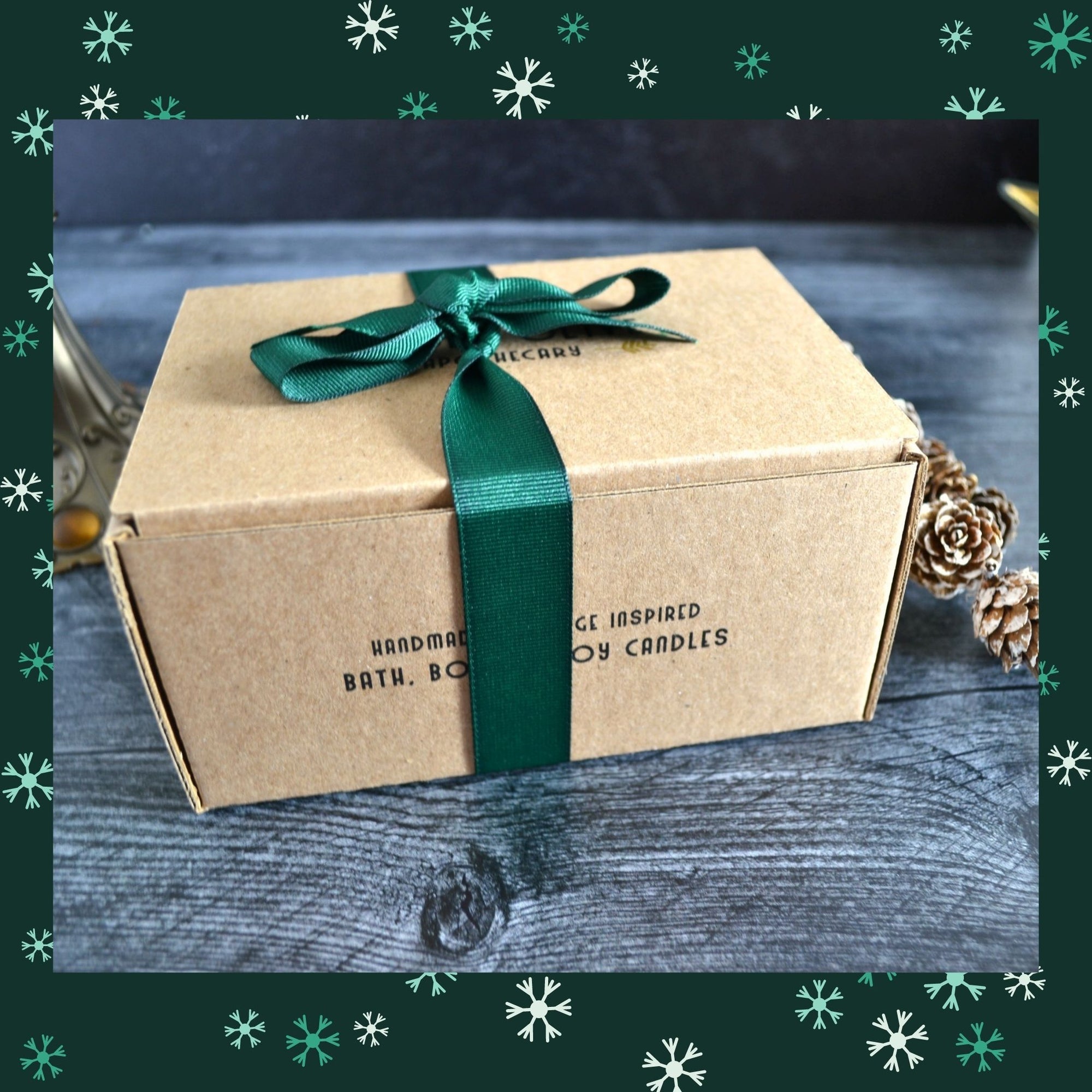 Christmas Past Soap & Candle Gift Box | Gilded Olive Apothecary