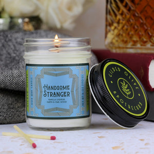 Handsome Stranger Soy Wax Candle 8 oz