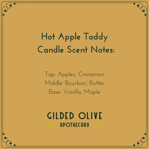 Hot Apple Toddy Candle Scent Notes