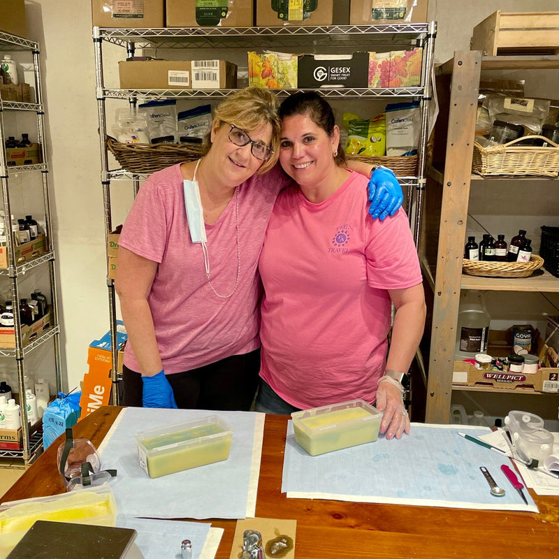 Basic SoapMaking Class Gilded Olive Apothecary Long Island