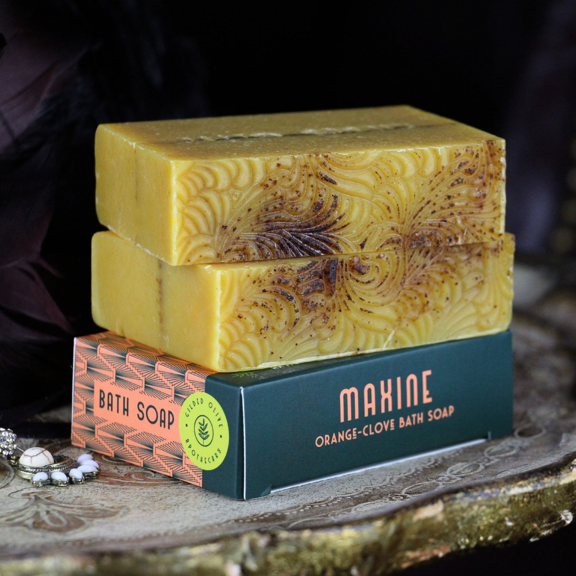 Maxine Orange Clove Handmade Soap 