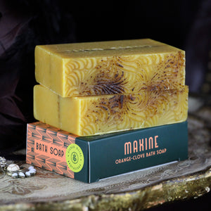 Maxine Orange Clove Handmade Soap 