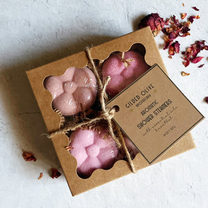 Peppermint Rose Shower Steamer Gift Box