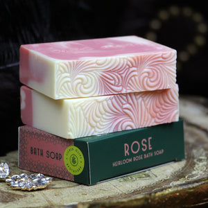 Heirloom Rose Handmade Soap | Gilded Olive Apothecary
