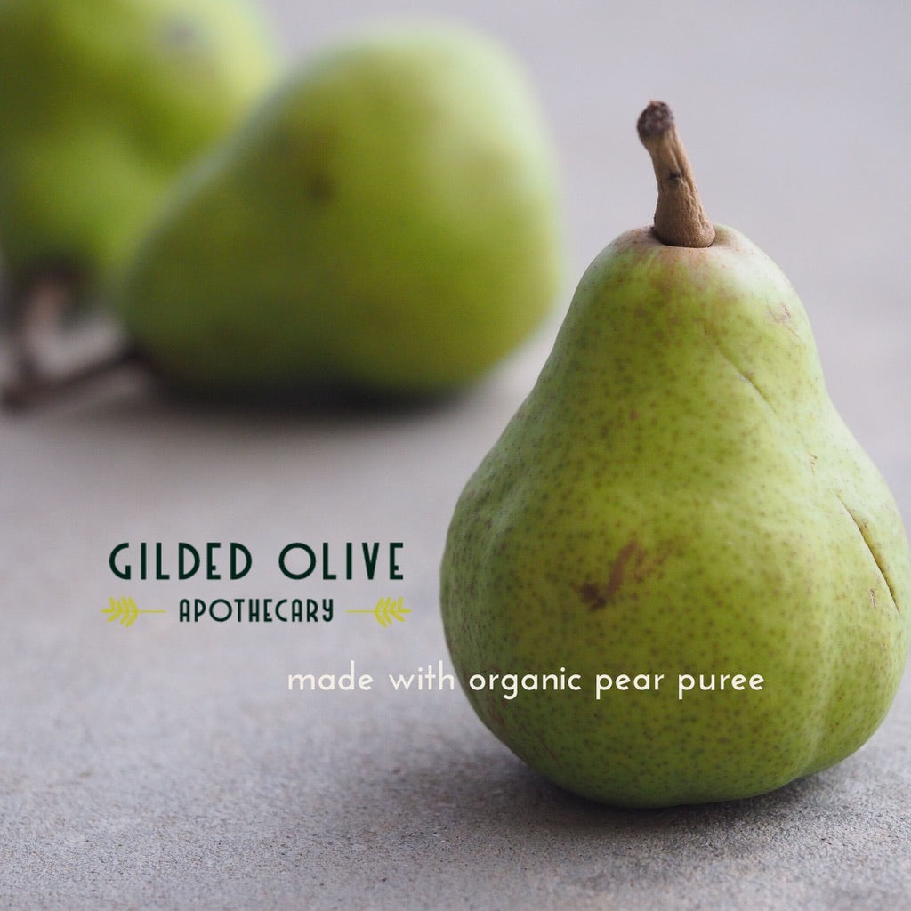 Pear Puree Soap | Gilded Olive Apothecary