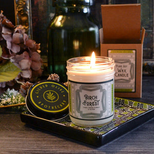 Birch Forest 8 oz Soy Candle | Gilded Olive Apothecary