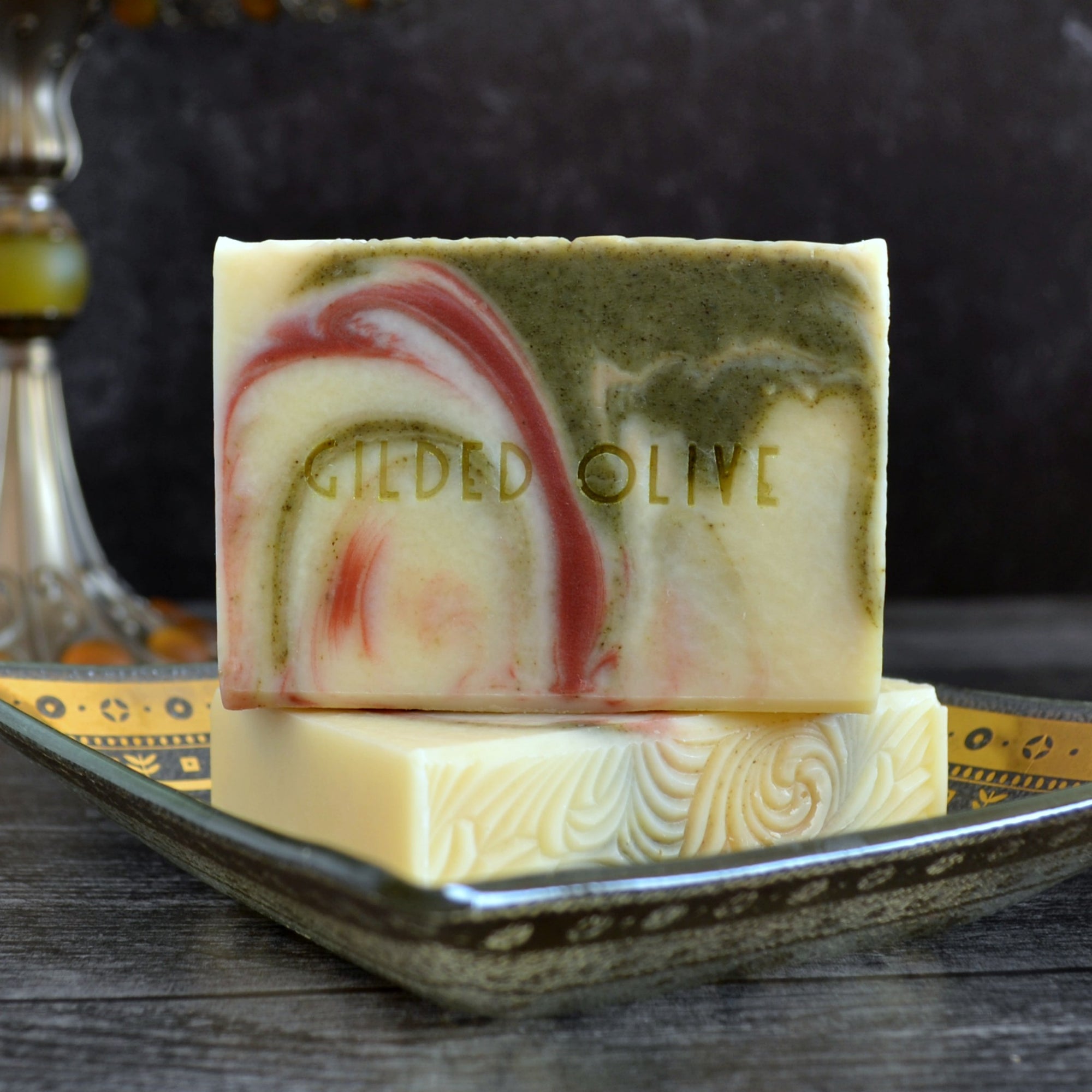 Cranberry Fig Handmade Soap | Gilded Olive Apothecary