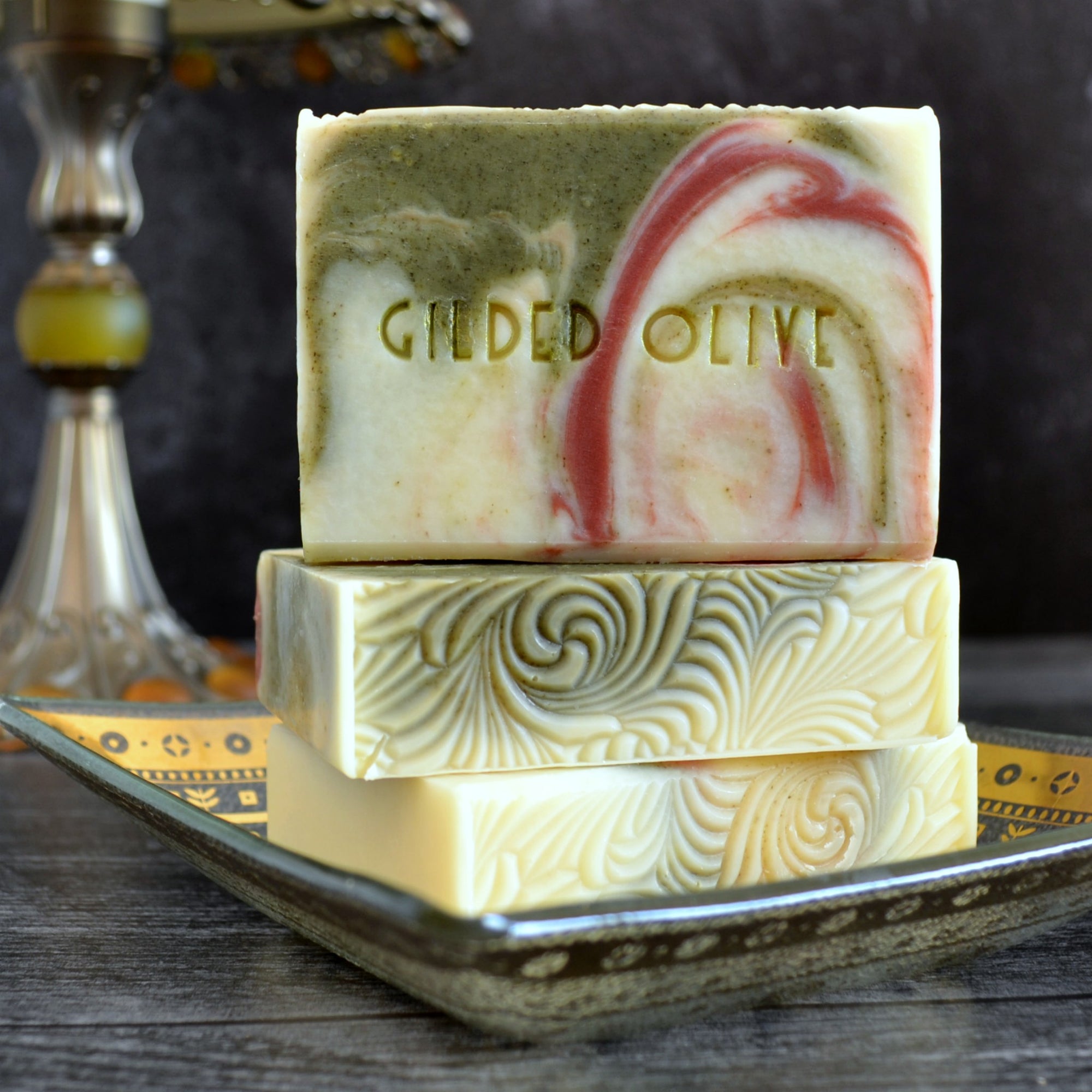 Cranberry & Fig Handmade Soap | Gilded Olive Apothecary