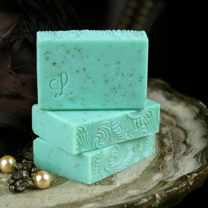 Mint Loofah Soap | Gilded Olive Apothecary